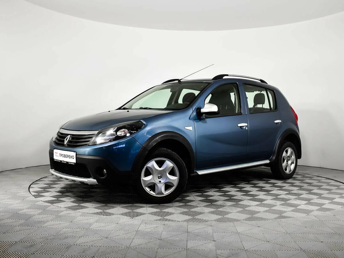 Купить рено сандеро фото Купить б/у Renault Sandero I Stepway 1.6 AT (103 л.с.) бензин автомат в Санкт-Пе