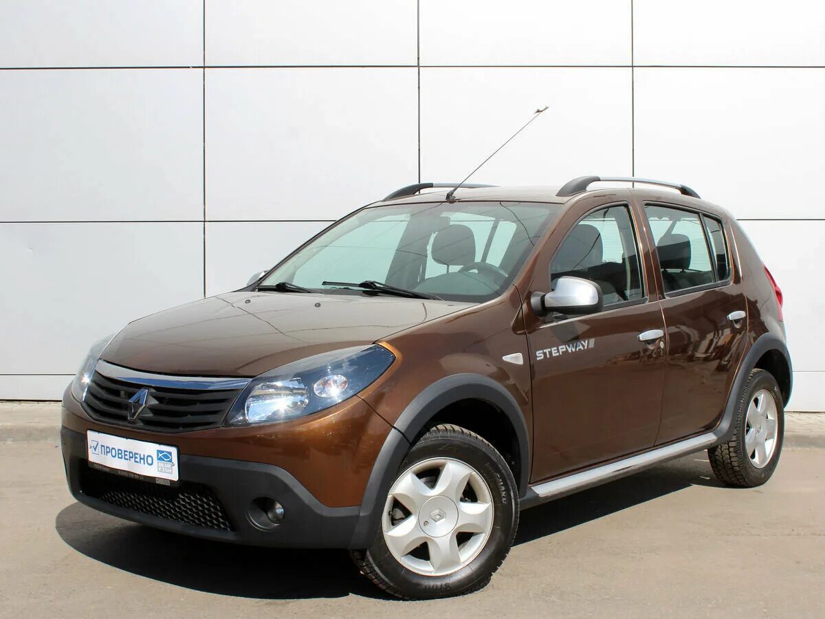 Купить рено сандеро степвей фото Купить б/у Renault Sandero I Stepway 1.6 AT (103 л.с.) бензин автомат в Химках: 