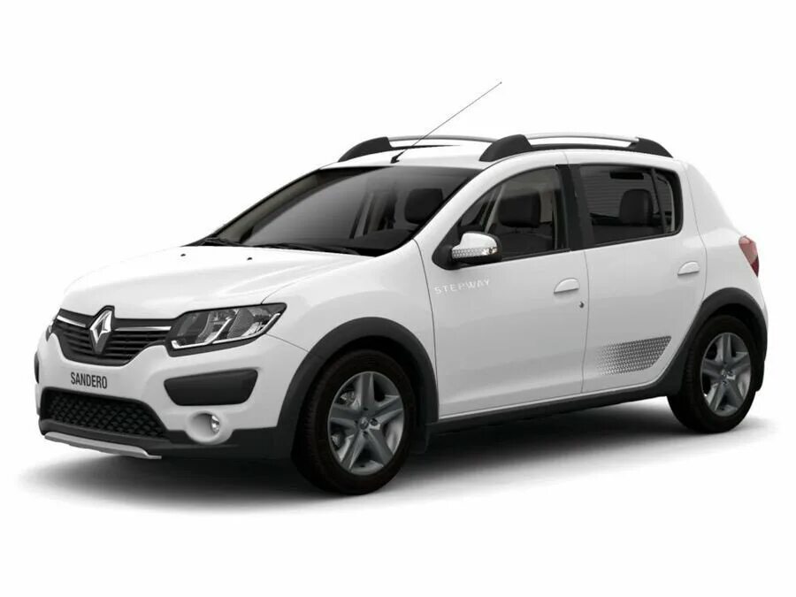 Купить рено сандеро степвей фото Купить новый Renault Sandero II 1.6 AT (102 л.с.) бензин автомат в Химках: белый