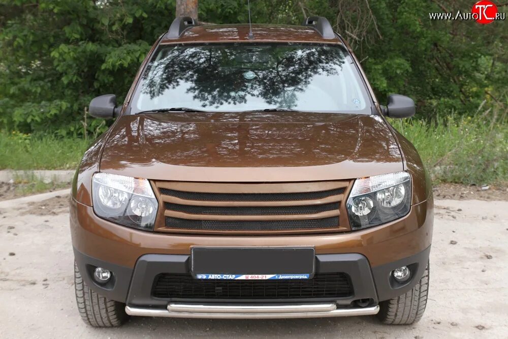 Купить решетку радиатора дастер тюнинг 5249р Решётка радиатора RA Renault Duster HS дорестайлинг, рестайлинг Неокрашенн