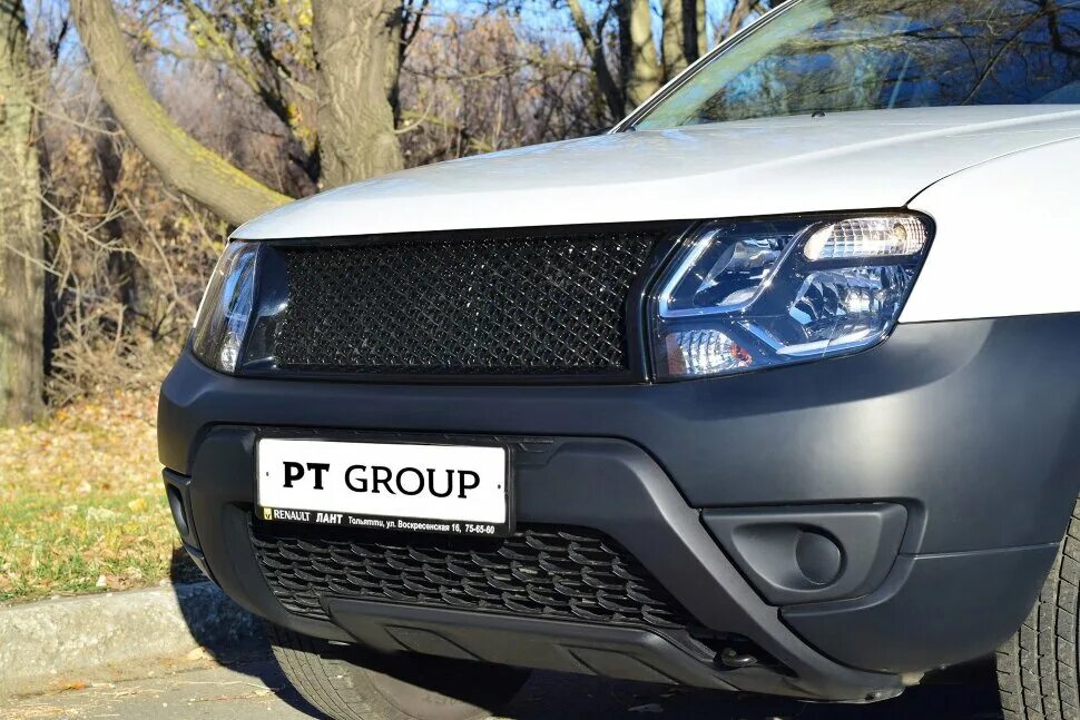 Купить решетку радиатора дастер тюнинг Решетка радиатора (ABS) ПТ Групп RENAULT Duster (Рено Дастер) 2012- 07010503, RD