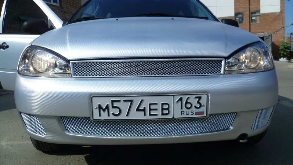 Купить решетку радиатора калина 1 тюнинг Lada Калина хэтчбек 1.4 бензиновый 2008 на DRIVE2