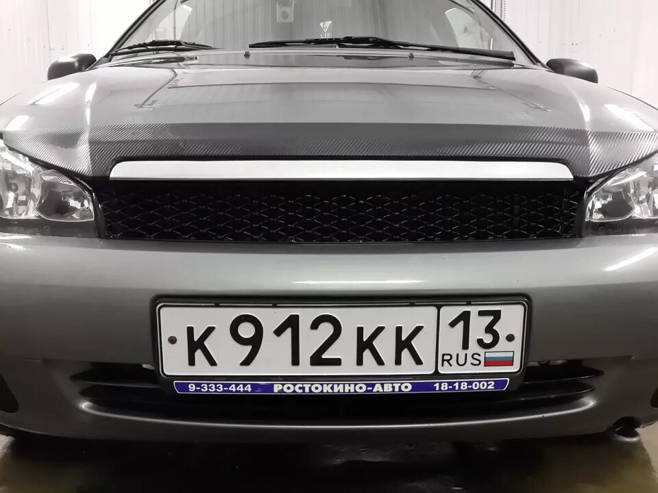 Купить решетку радиатора калина 1 тюнинг Решетка радиатора Maretti Brillare - Lada Калина хэтчбек, 1,6 л, 2007 года стайл