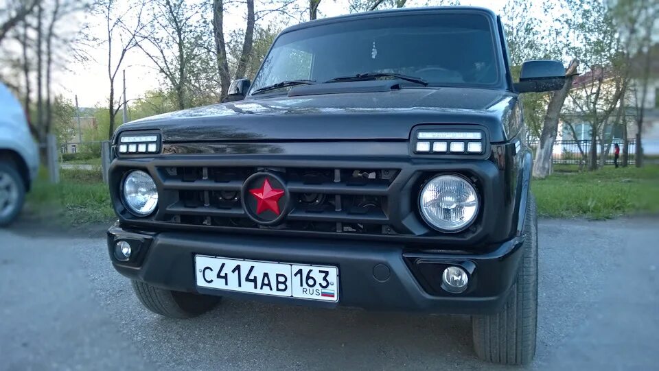 Купить решетку радиатора на ниву 21214 тюнинг Обновки в честь Дня Победы! - Lada 4x4 3D, 1,7 л, 2017 года тюнинг DRIVE2