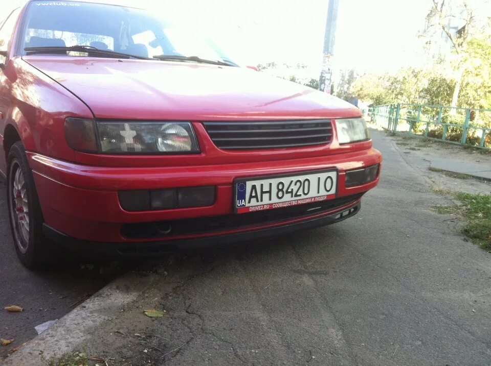 Купить решетку радиатора пассат б3 в тюнинге Решетка Радиатора - Volkswagen Passat B4, 2 л, 1994 года стайлинг DRIVE2