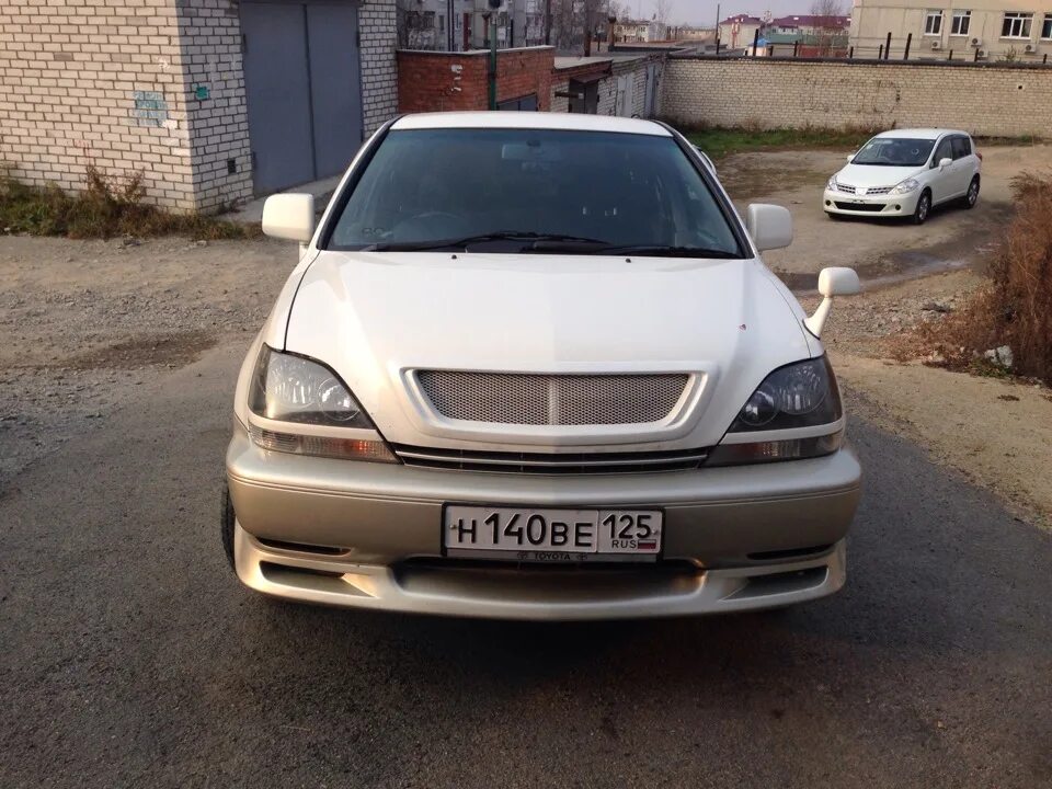 Купить решетку радиатора тойота харриер 1998 тюнинг Решетка готова - Toyota Harrier (1G), 3 л, 1998 года тюнинг DRIVE2