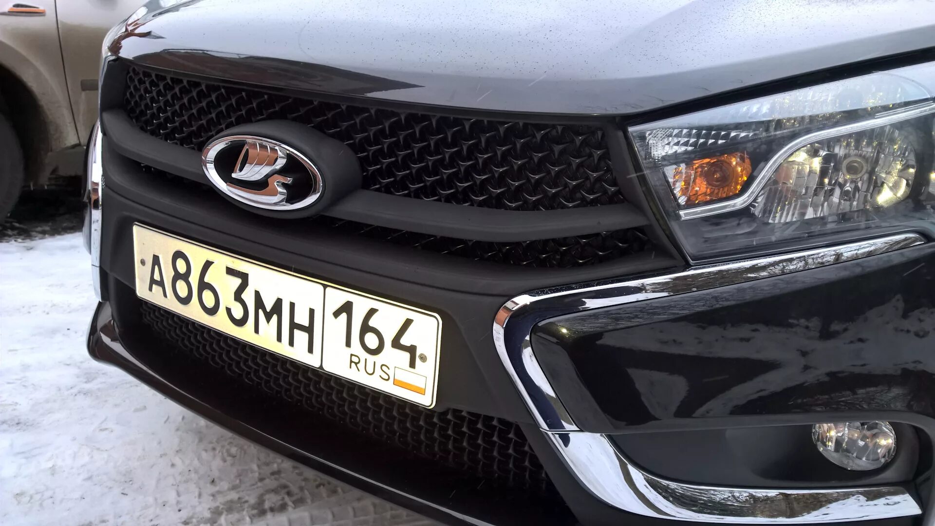 Купить решетку радиатора веста тюнинг новый фейс - Lada Vesta, 1,6 л, 2016 года фотография DRIVE2