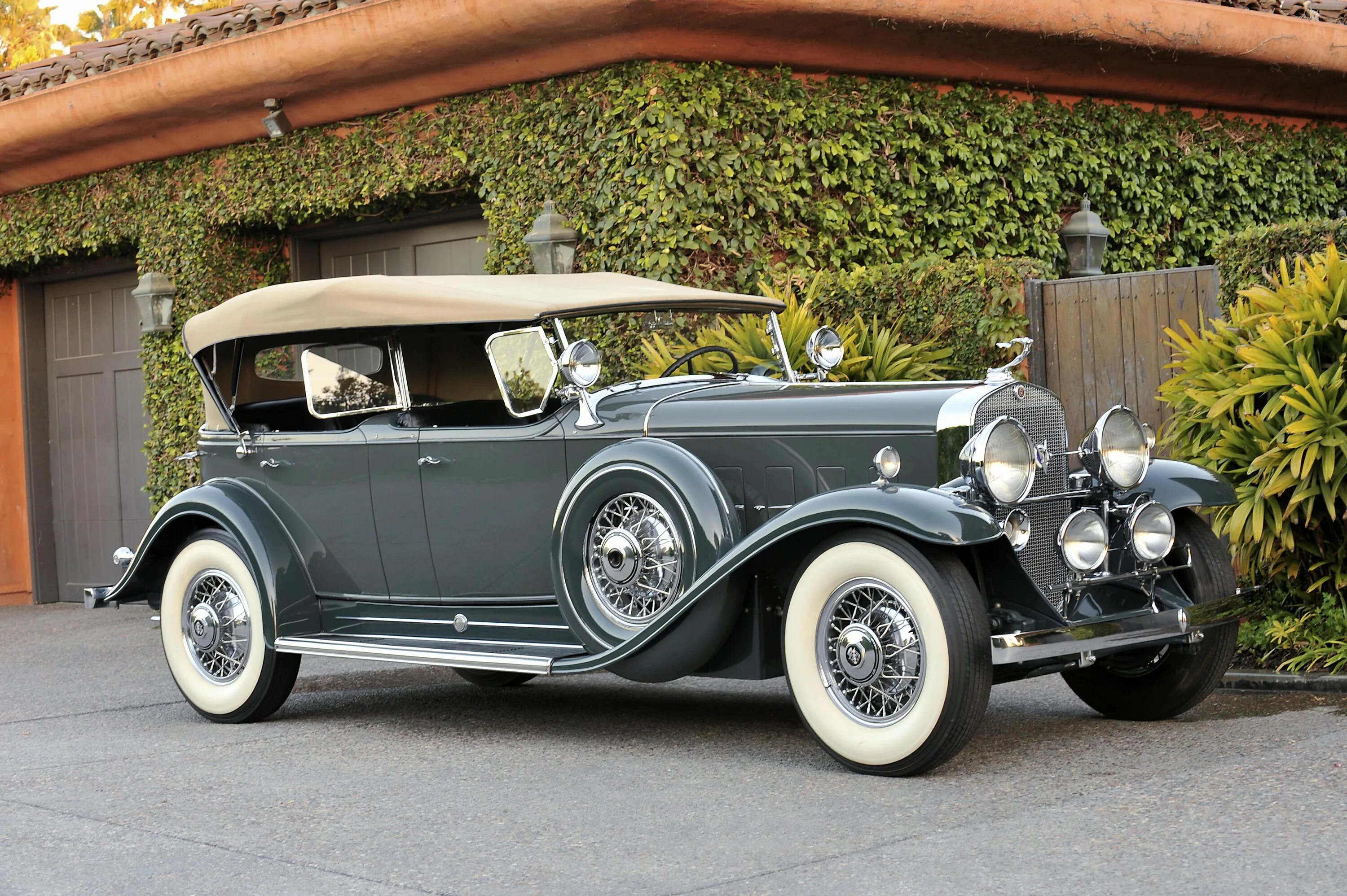 Купить ретро фото 1931 Cadillac V12 370-A All Weather Phaeton by Fleetwood Cadillac, Classic cars,