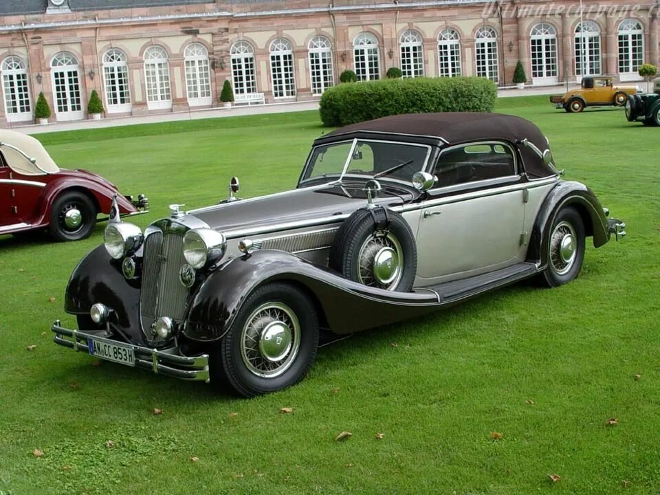 Купить ретро фото Horch 853 Kabriolet Antique cars, Cabriolets, Classic cars vintage