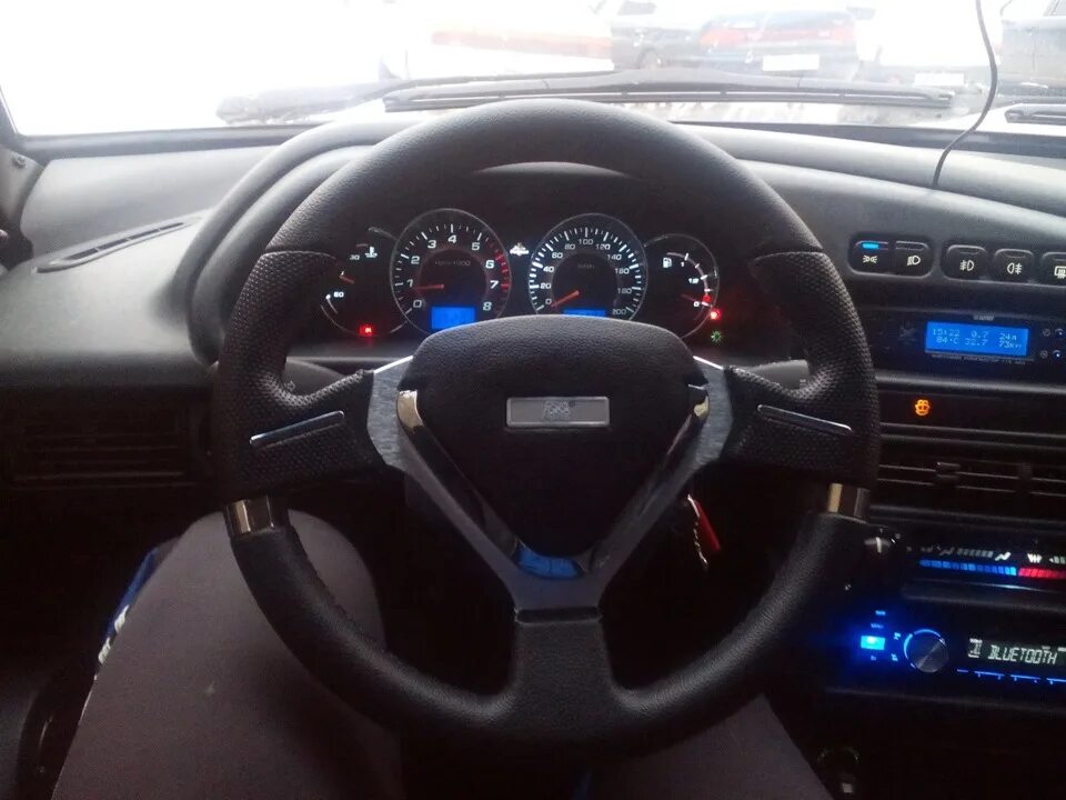 Купить руль на ваз 2114 тюнинг Замена Руля! - Lada 2114, 1,6 л, 2008 года тюнинг DRIVE2