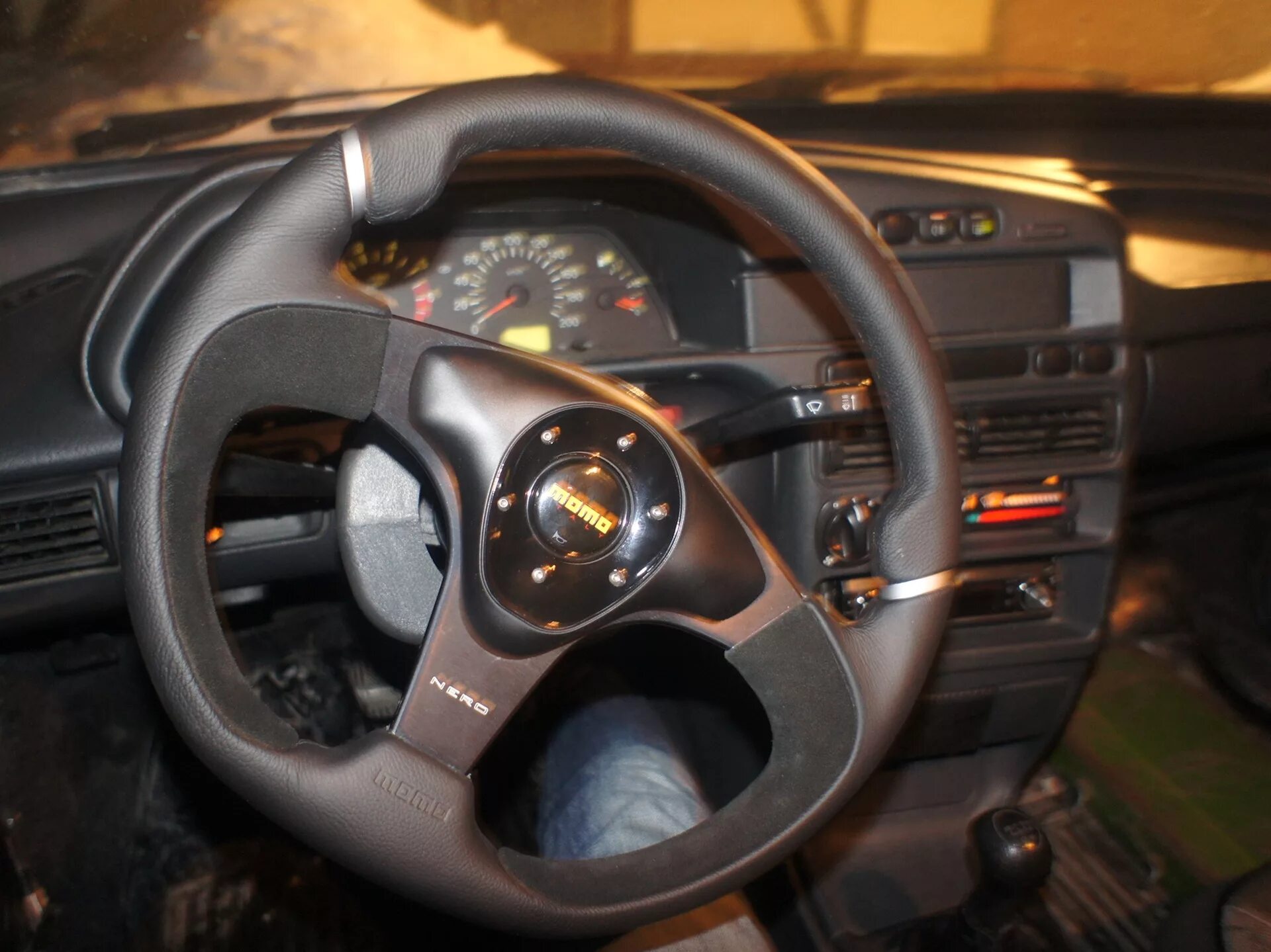 Купить руль на ваз 2114 тюнинг Руль MOMO nero 350mm - Lada 2114, 1,6 л, 2008 года тюнинг DRIVE2