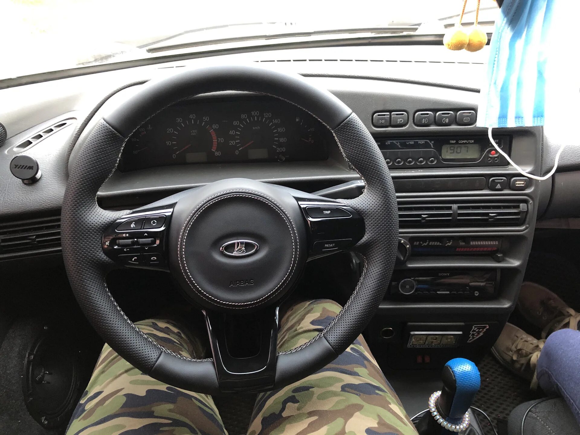 Купить руль на ваз 2114 тюнинг Обогрев руля Kia Rio 4 - Lada 2114, 1,5 л, 2005 года тюнинг DRIVE2