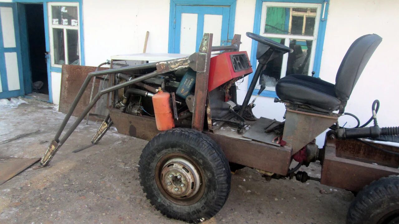 Купить самоделку на авито Самодельный трактор из москвича 412 LkbAuto.ru
