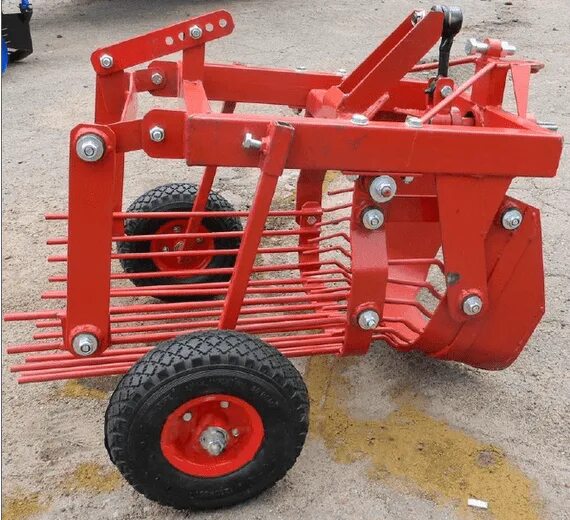 Купить самодельную картофелекопалку к мотоблоку Картофелекопалка Краян КВ-05 - для мотоблока МТЗ