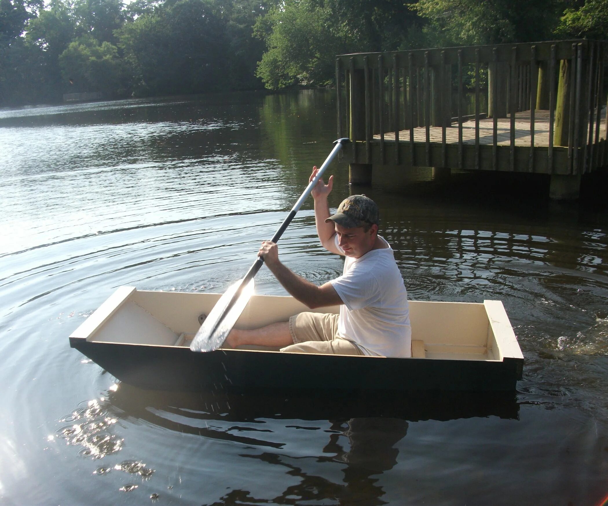 Купить самодельную лодку The BO-AT Single Sheet Plywood Boat Boat building, Build your own boat, Plywood 