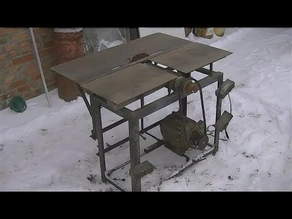 Купить самодельную пилораму и строгальный станок вместе 1/3 Простая самодельная (Своими руками) циркулярная пила с фуганком. Часть 1. - 