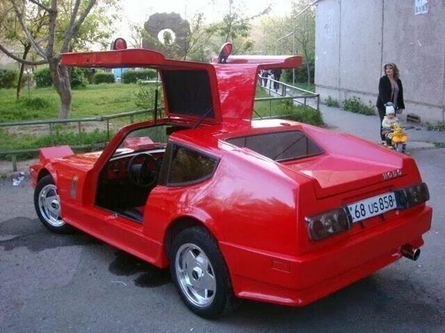 Купить самодельный автомобиль Советский суперкар "Орор" на базе ВАЗ-2101. Проехал 2 млн километров и дожил до 