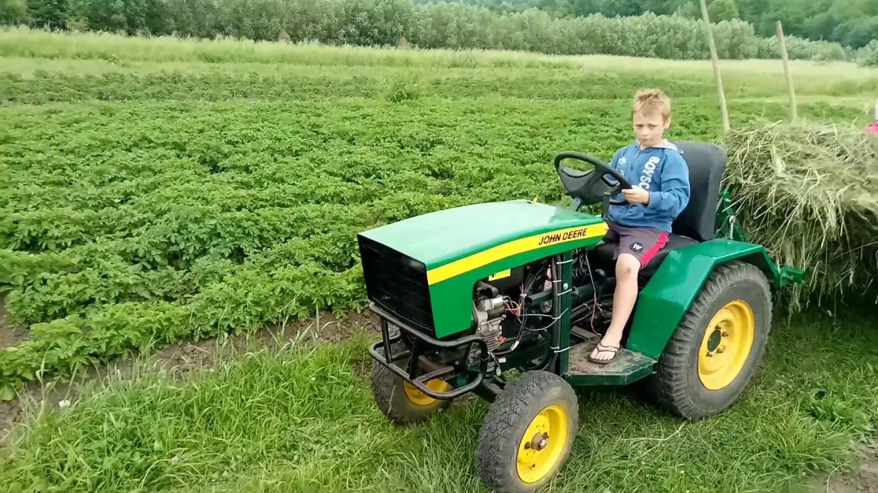 Купить самодельный дизельный трактор в белоруссии homemade tractor мої помічники - YouTube