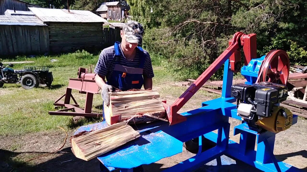 Купить самодельный дровокол дровокол - YouTube
