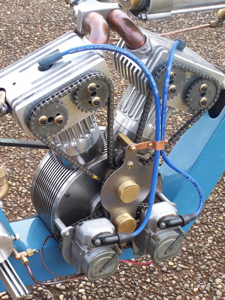Купить самодельный двигатель Saltster. 1000cc Rotary Valve made by Mark Walker www.markwalkermotorcycles.com 
