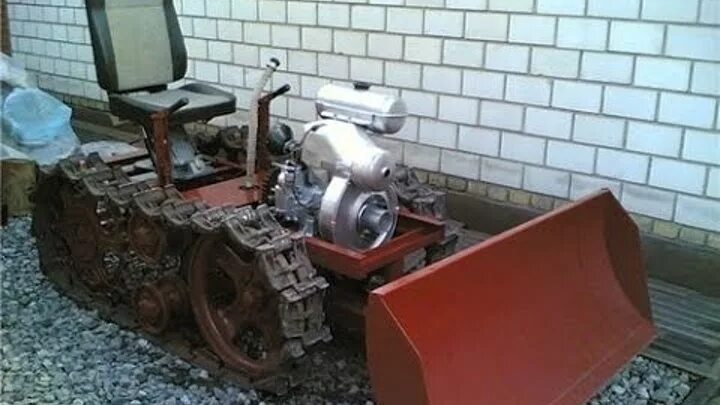 Купить самодельный гусеничный трактор Одноклассники