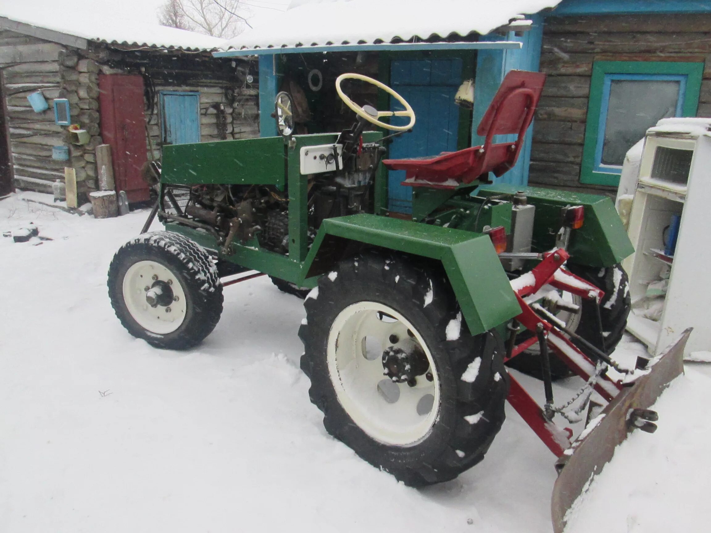 Купить самодельный минитрактор в нижегородской Самоделки на продажу фото Dom-Stroy16.ru