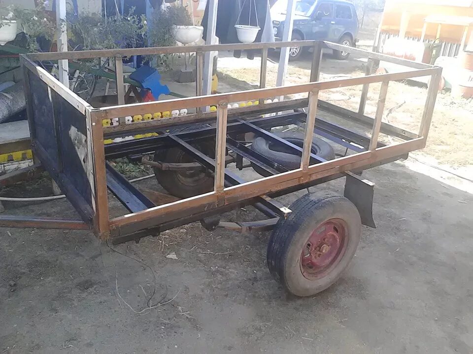 Купить самодельный прицеп Автомобильный прицеп "Сделай сам". - Lada 4x4 3D, 1,7 л, 2007 года аксессуары DR