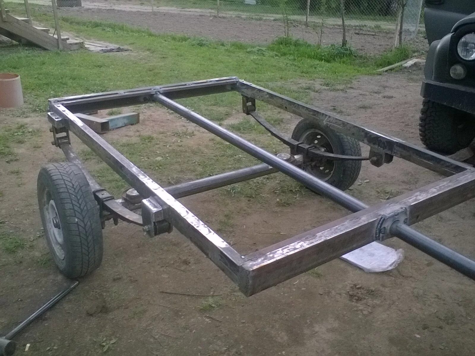 Купить самодельный прицеп Прицеп, часть 2, рама - УАЗ 31514, 2,4 л, 1997 года просто так DRIVE2