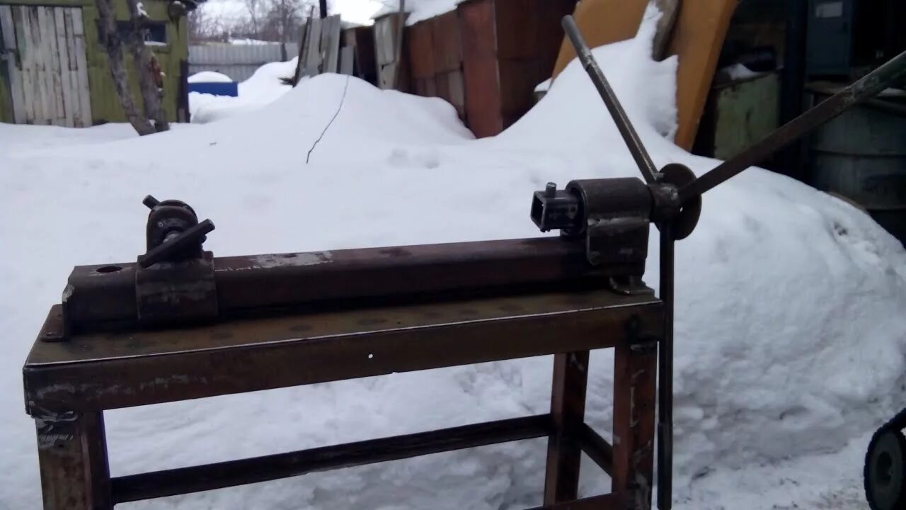 Купить самодельный станок металл Станок для скрутки металла - YouTube