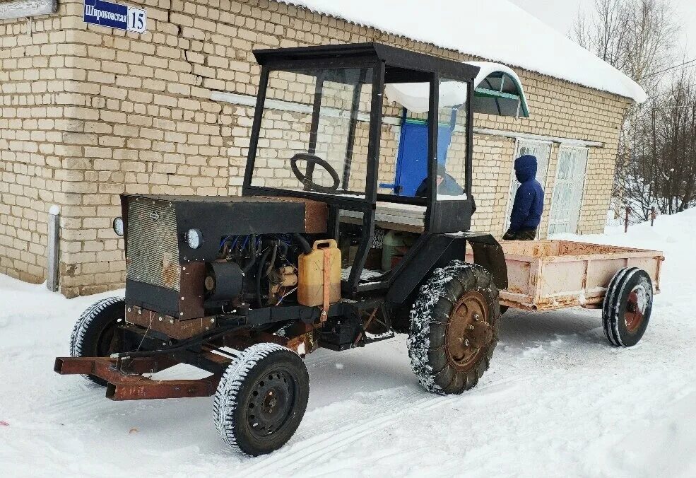 Купить самодельный трактор омск омская область Самодельная техника из металлолома самоделкин друг Дзен