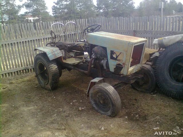 Купить самодельный трактор в башкирии на авито Трактор