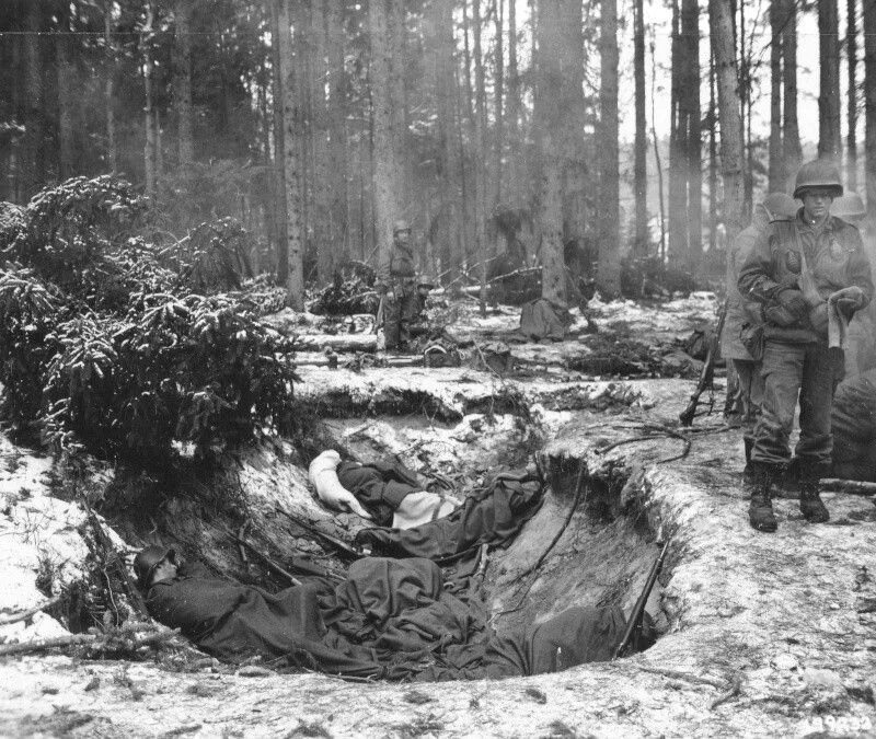 Лес война фото heavy fighting in the Haguenau forest 1945 Wwii history, Wwii, World war two