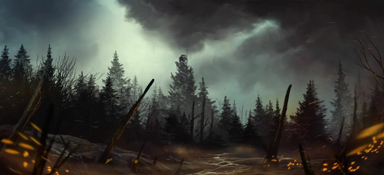 Лес война фото Forest Fire Speedpaint by Solfour.deviantart.com on @DeviantArt Forest fire, For