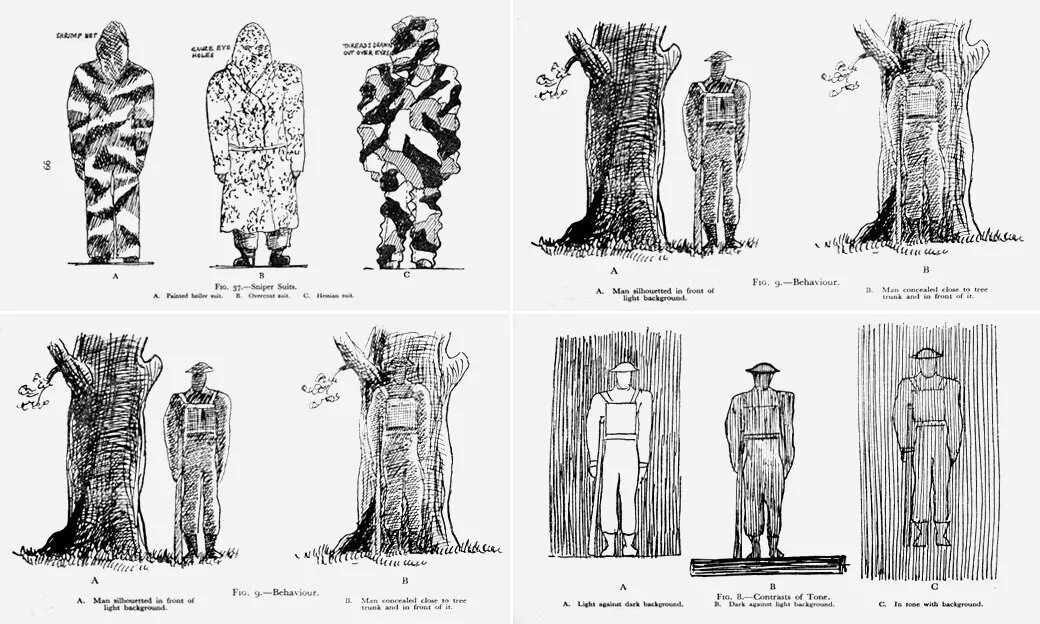 Леший выкройка своими руками Эволюция маскировочного костюма и история снайперов в XX веке - FURFUR