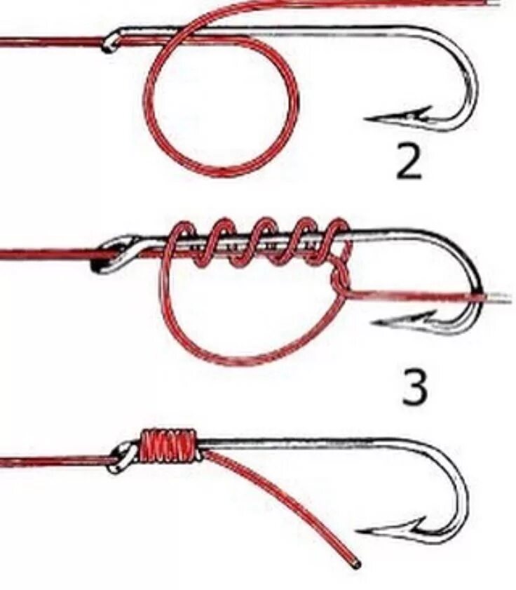 Леску к крючку схема Pin on when shtf Fishing hook knots, Hook knot, Fishing knots