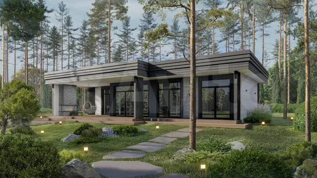 Лесная ривьера фото Дом 145,5 м² на участке 10 сот. на продажу в Красной Долине Купить дом в Красной