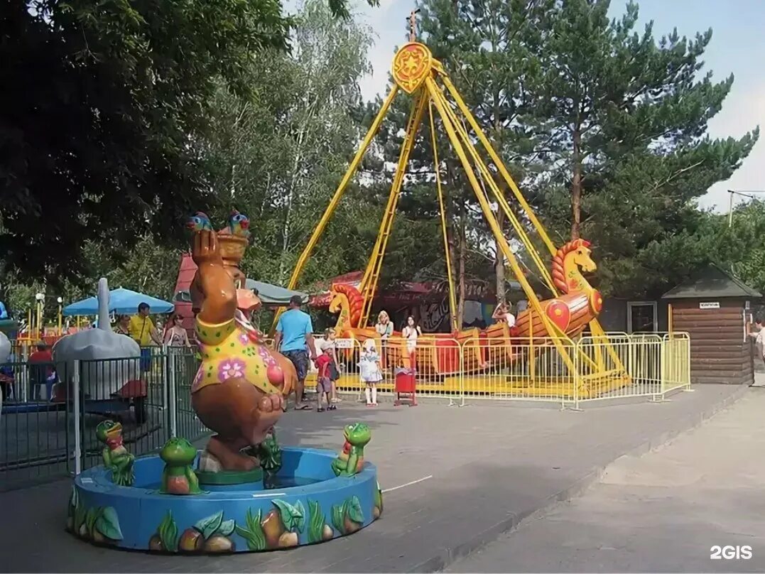 Лесная сказка барнаул фото Аттракционы лесная сказка барнаул