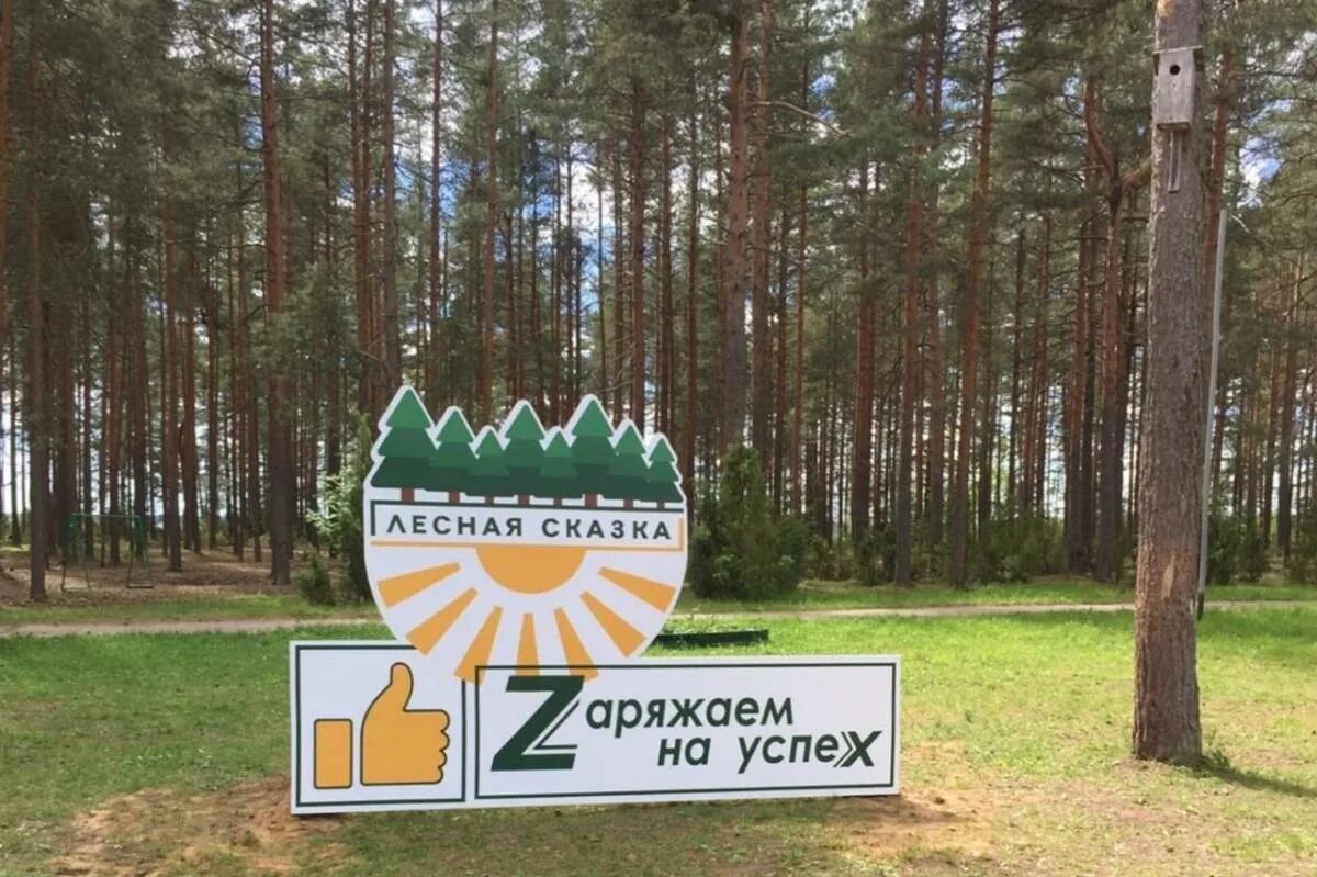 Лесная сказка череповец фото Дети из ДНР и ЛНР этим летом смогут отдохнуть в лагере "Лесная сказка" под Череп