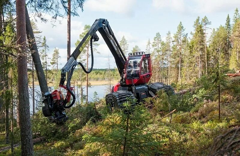 Лесная техника фото Харвестер Komatsu Forest 951: купить по выгодной цене, фото, характеристики Kome