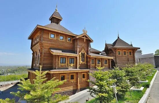 Лесная заимка ул маковского 290 владивосток фото Ресторанно-гостиничный комплекс - Picture of Lesnaya Zaimka, Vladivostok - Tripa