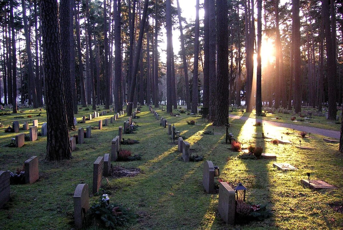 Лесное кладбище фото Лесное кладбище (Стокгольм) - Википедия