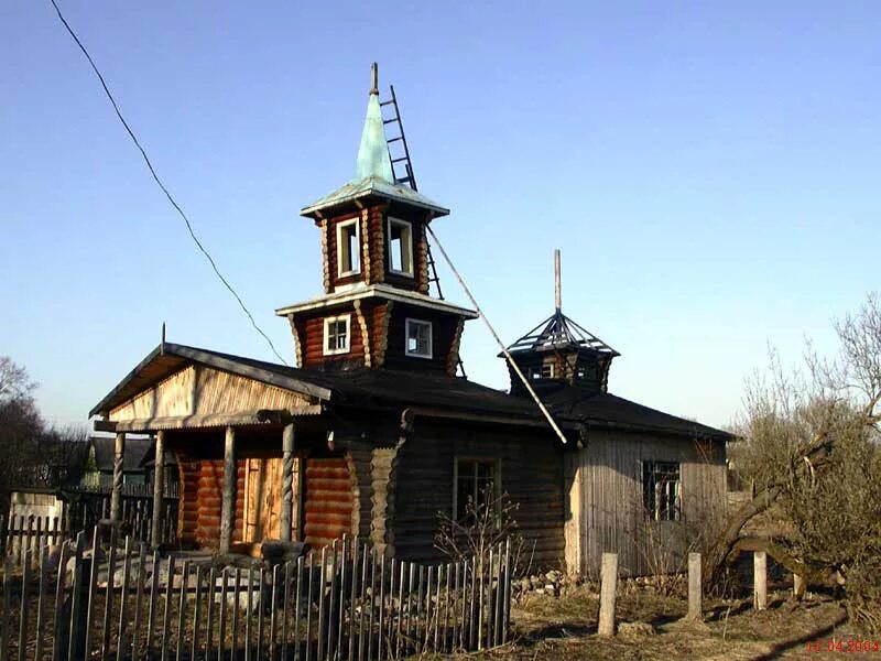 Лесное тверская область фото Часовня Николая Чудотворца, Лесное (Лесной район), фотография. фасады