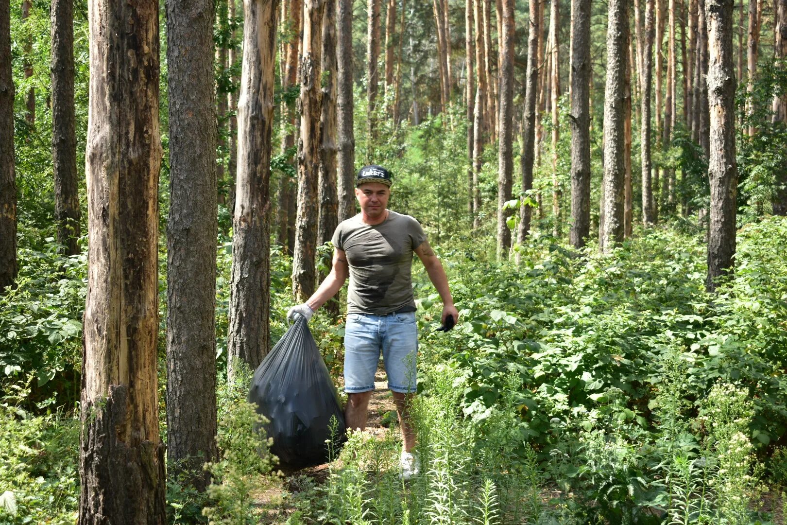 Лесное воронеж фото Небольшой отчёт с уборки мусора в Северном лесу Воронежа - Метрополия, образоват