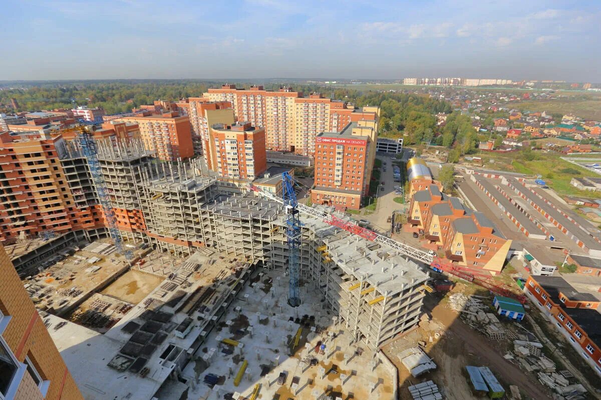 Лесной городок московская область фото Фото и ход строительства жилого комплекса "Лесной городок" (Одинцово)