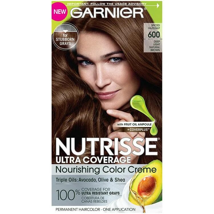 Лесной орех гарньер отзывы с фото краска Nutrisse Ultra Coverage Neutral Light Brown Hair Color - Garnier