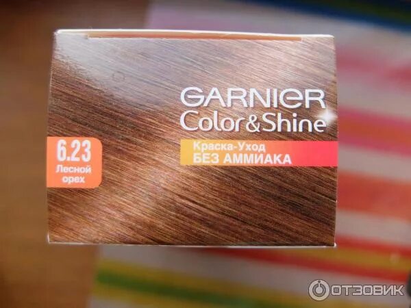 Лесной орех гарньер отзывы с фото краска Отзыв о Краска для волос Garnier Color&Shine тон 6.23 "Лесной орех" И почему я э