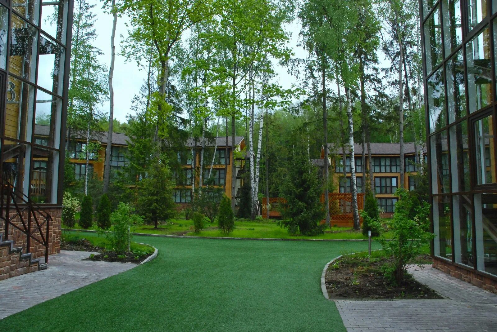 Лесной отель подмосковье фото Фото отеля ЛЕС Арт Резорт - Les Art Resort