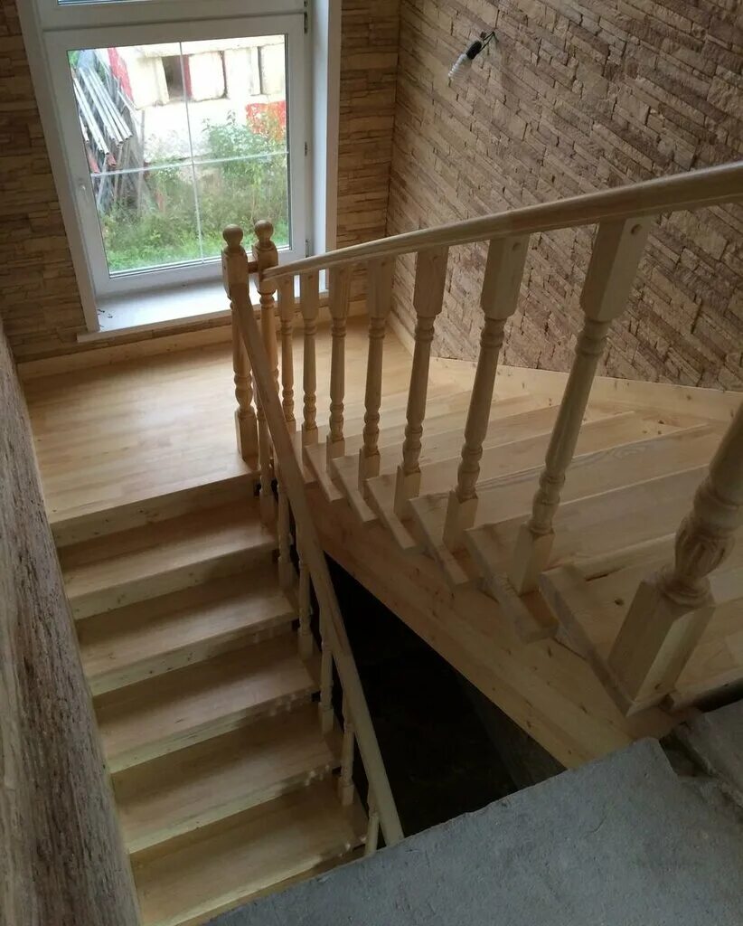 Лестница деревянная на втором этаже фото Dmd-stairs, лестницы и лестничные ограждения, Варшавское ш., 170Г, Москва - Янде