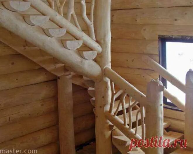 Лестница из бревна фото поворотная лестница на 180 градусов из бревна: 10 тыс изображений найден своими 
