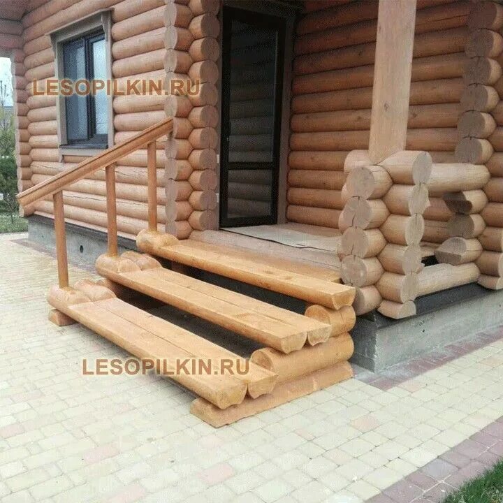 Лестница из бревна на крыльцо фото Пин на доске Lemn brut в 2024 г Лестничные конструкции, Мебель из бревна, Идеи у